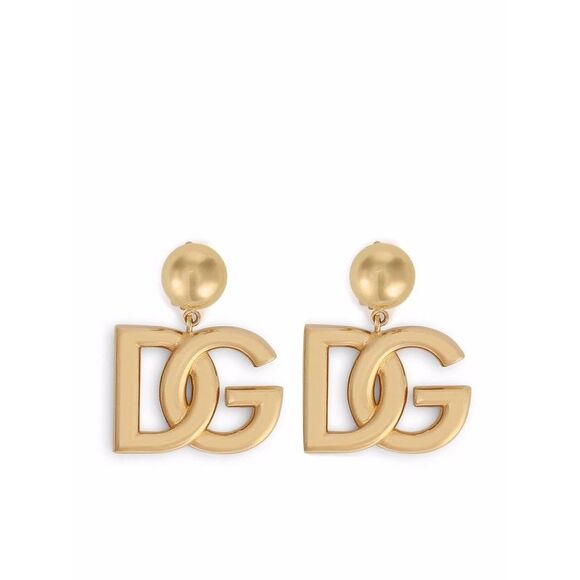 DOLCE & GABBANA Accessories - Dolce & Gabbana Women Clip Earrings With Dg Logo